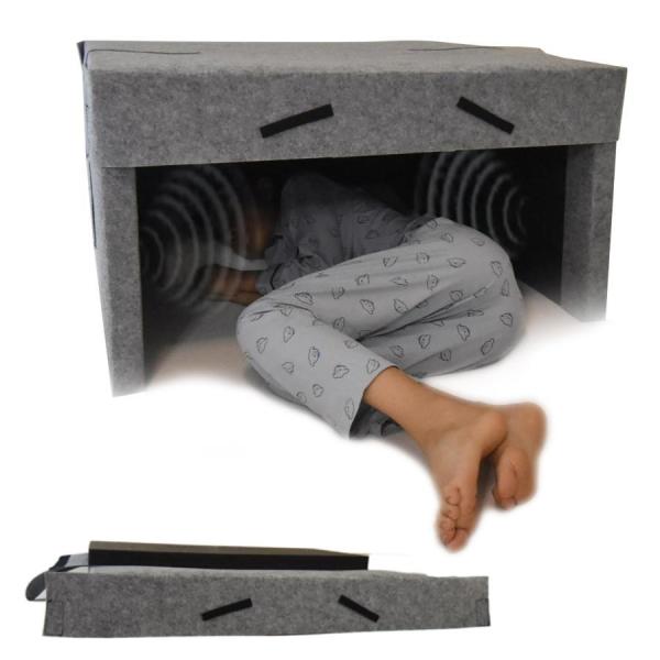 スリープキャビン、睡眠を助ける防音性と耐光性のサイレントテント、株式会社S＆L 内蔵デュアルスピーカー、ストレスを軽減し、安全な睡眠環境を作成します