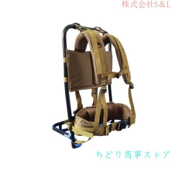 背負子 キャリー アルミフレームパック軽量 背負う補助具 折りたたみ