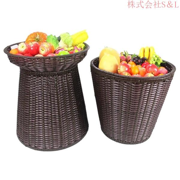 フルーツバスケット スーパーマーケットのパイルヘッドバスケット