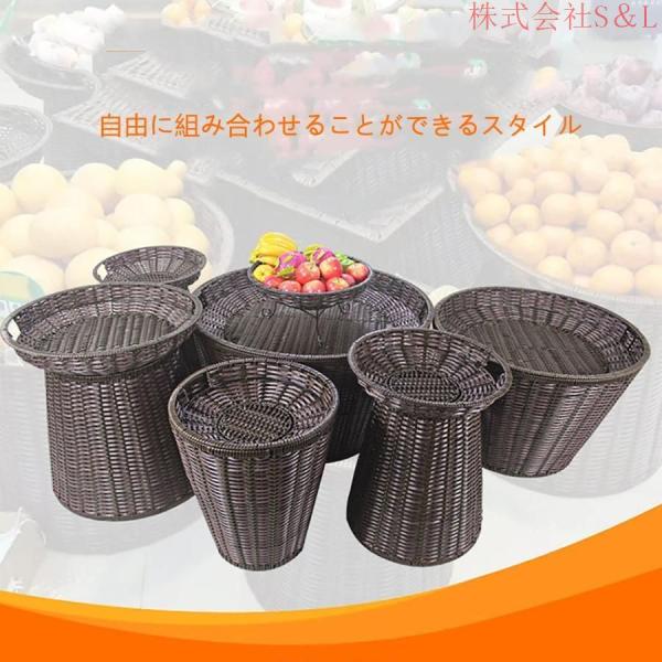 フルーツバスケット スーパーマーケットのパイルヘッドバスケット