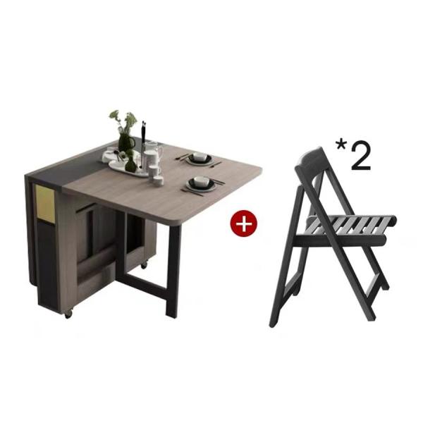 折りたたみダイニングテーブル 万能ドロップリーフダイニングテーブル