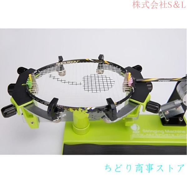 テニスストリングマシーン分銅式テニスラケットストリングマシン360°ツールとアクセサリー付きバドミントンS＆Lバドミントン回転デスクトップストリングマシン テニスストリングマシーン分銅式テニスラケットストリングマシン360