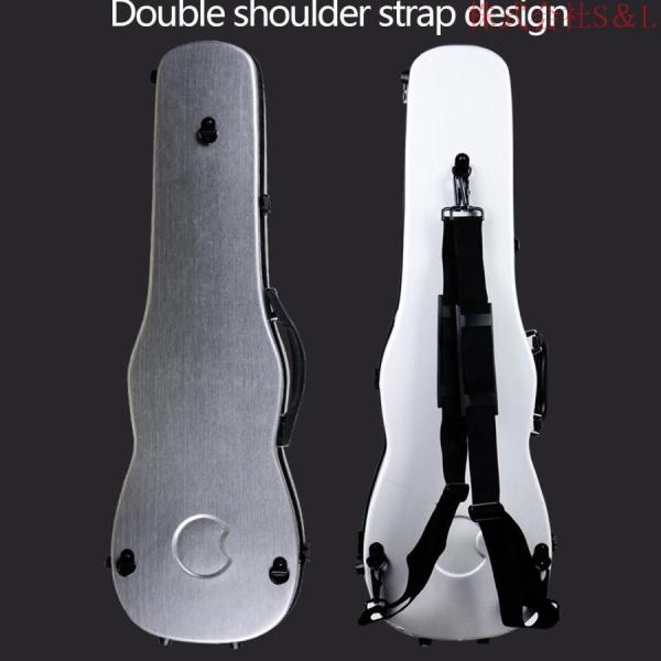 1 / 4、1 / 2バイオリンハードケース、バックパックストラップ付き