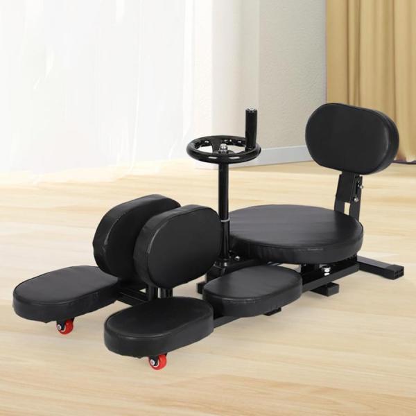 開脚マシーンレッグストレッチャー股関節S＆Lストレッチ0-180度ストレッチレッグスライダー器具折りたたみ式股割り機足痩せ美尻美脚健康器具ヨガ、フ