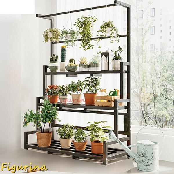 ガーデンラック フラワースタンド 屋外 室内 観葉植物 盆栽棚 スタンド