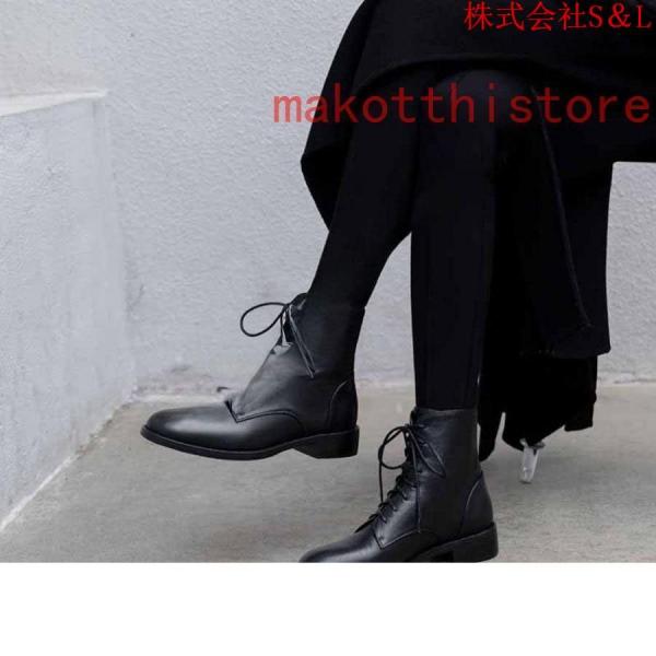 ブーツ レディース 袴ブーツ 厚底アンクルブーツ 靴 高ヒール シューズ 紐 厚底 S＆L 本革調 ブロックヒール 厚底ブーツ 太ヒー ブーツ 防水 仕事レジャー 休暇 ブーツ レディース 袴ブーツ 厚底アンクルブーツ 靴 高ヒール シューズ