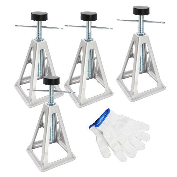 アルミスタビライザージャッキ RVスタビライザージャッキ、株式会社S＆L 保護パッド付きアクセサリー RVスタビライザー RVスタックジャッキ ジャッキスタンド