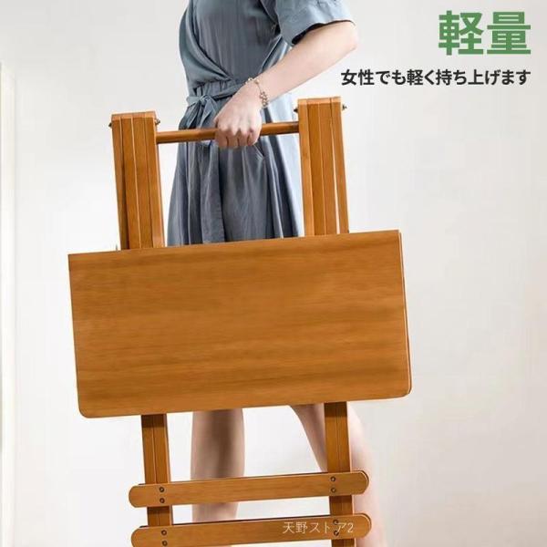 ダイニングテーブル 折りたたみテーブル デスク 幅60cm 幅80cm 完成品 株式会社S＆L おしゃれ 木製 2人用 4人 省スペース コンパクト 折り畳み 小さい_10