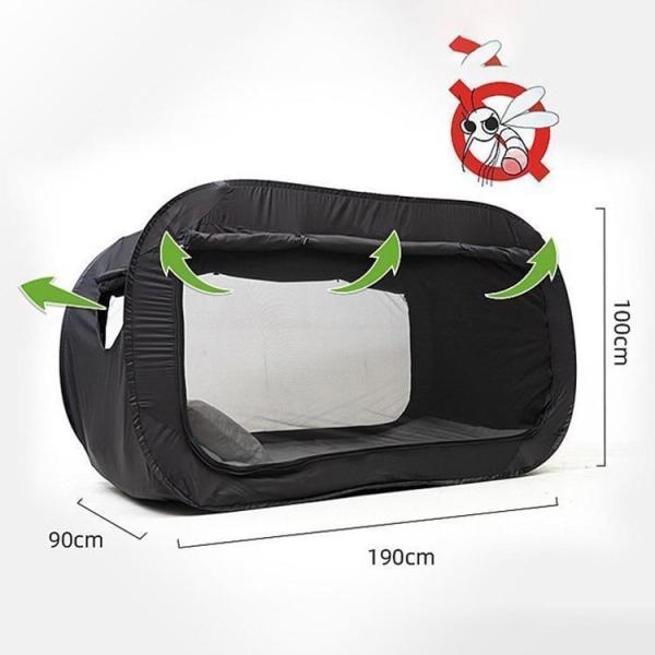室内用テント プライベート一人用 二人用 避難所用 個室 S＆L 自動ポップアップ ワンタッチ アウトドア キャンプ用品 子供 大人 洗える 花粉対策 簡易個室 蚊帳_7