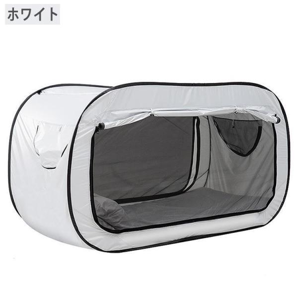 室内用テント プライベート一人用 二人用 避難所用 個室 S＆L 自動ポップアップ ワンタッチ アウトドア キャンプ用品 子供 大人 洗える 花粉対策 簡易個室 蚊帳_8
