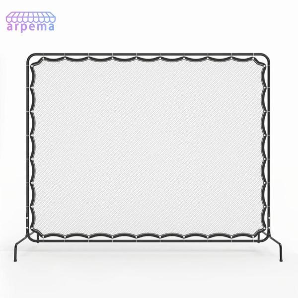 リバウンドネット2.88Mx2.35M簡単組み立て式リバウンドネット子供と大人向けS＆Lテニス練習器具テニス練習ネットトレーニングネット多用途室内屋外兼用壁