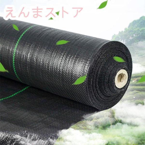 防草シート 1ｍ×100m 農用シート 草よけ 除草 高耐久 ロックシート 厚み0.64ｍｍ ザバーン 黒 国華園 草 草除け 2m×100m 除草シート 草よけ 芝生 庭 農用シート 雑草 防草