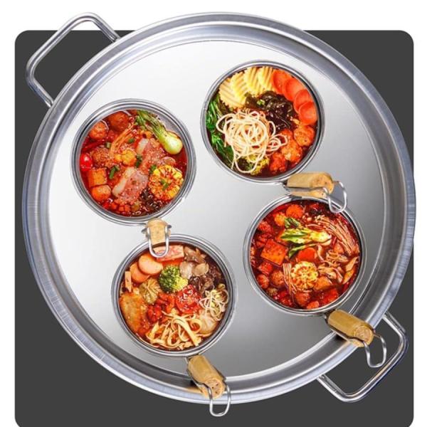 シチューポット煮込み料理深型ステンレスおでんのです鍋そばゆで釜茹麺鍋セットパスタ揚げステンレス製水切りS＆L麺器カレー鍋パスタ鍋寸胴鍋フック付_11