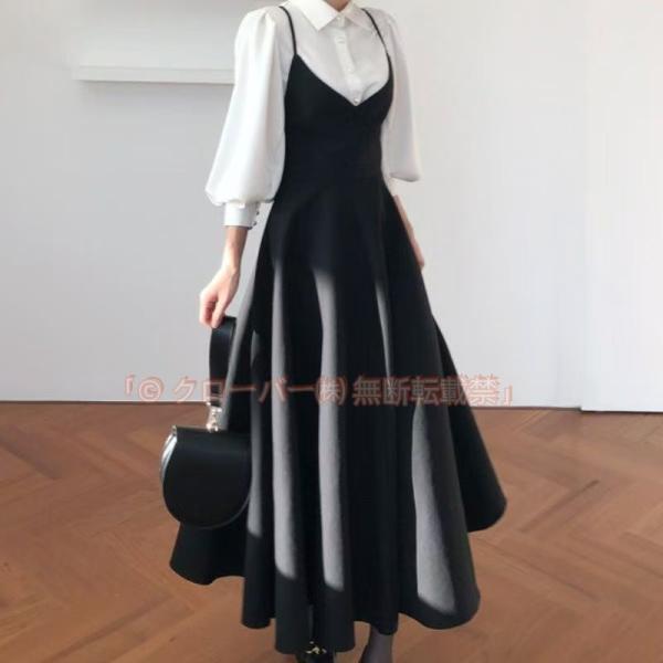 キャミソール キャミワンピース バックリボン レディース 夏 オールインワン ジャンパースカート クローバー株式会社 Vネック 着痩せ 春服 サロペット 春 キャミソー