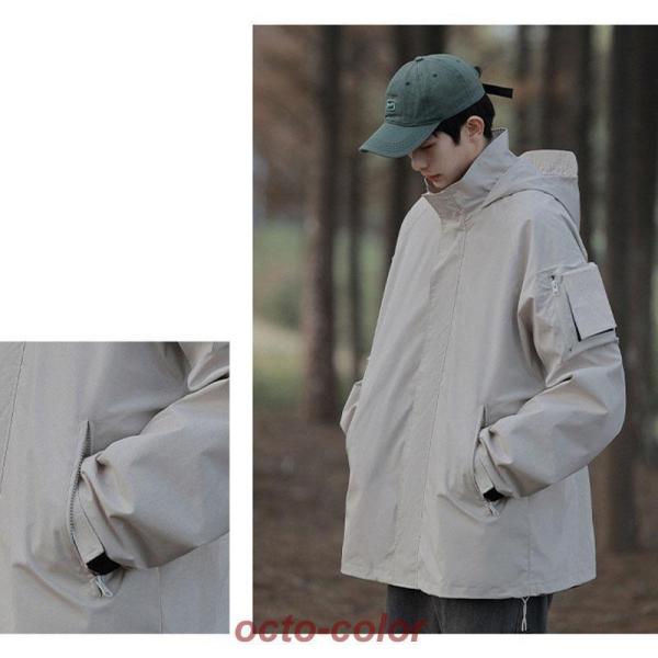 ジャケット メンズ ミリタリージャケット マウンテンパーカー ブルゾン