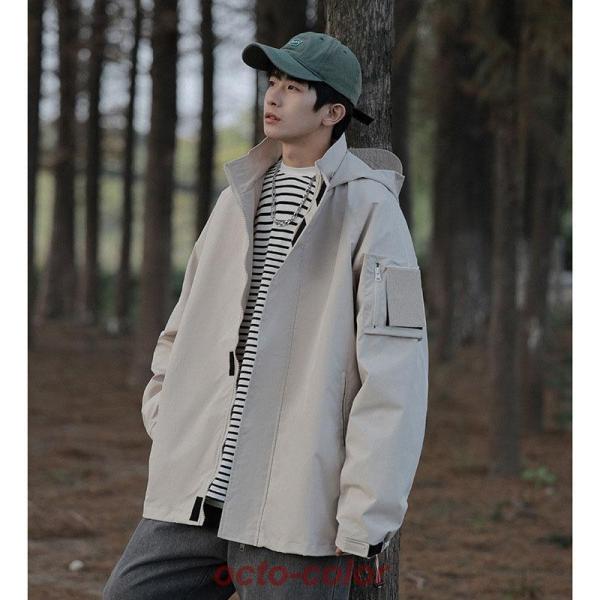 ジャケット メンズ ミリタリージャケット マウンテンパーカー ブルゾン 春 秋服 クローバー株式会社 無地 シンプル ジャンパー アウター 30代 40代 50代 父の日 ジャケット メンズ ミリタリージャケット マウンテンパーカー ブルゾン