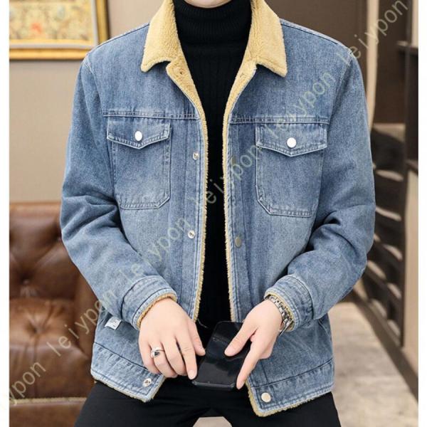 ボアジャケット メンズ ボアブルゾン フリースジャケット ジャンパー