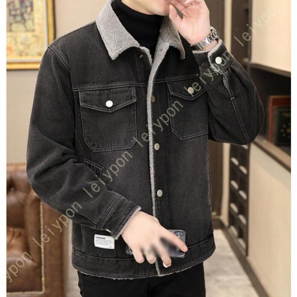 ボアジャケット メンズ ボアブルゾン フリースジャケット ジャンパー