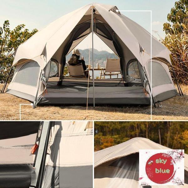 ワンタッチテント キノコテント ドーム型テント キャンプテント 耐水