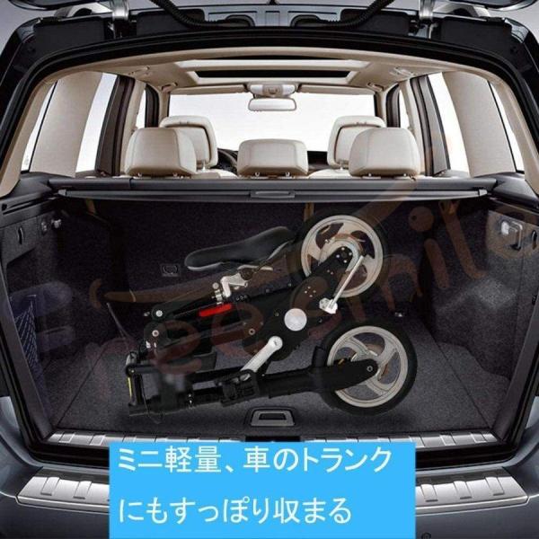 折り畳み自転車 8インチ 8inch bicycle 自転車 折りたたみ 全4色　収納バック クローバー株式会社 工具付き 6.7kg 軽量 折り畳み式自転車 おりたたみ 小型