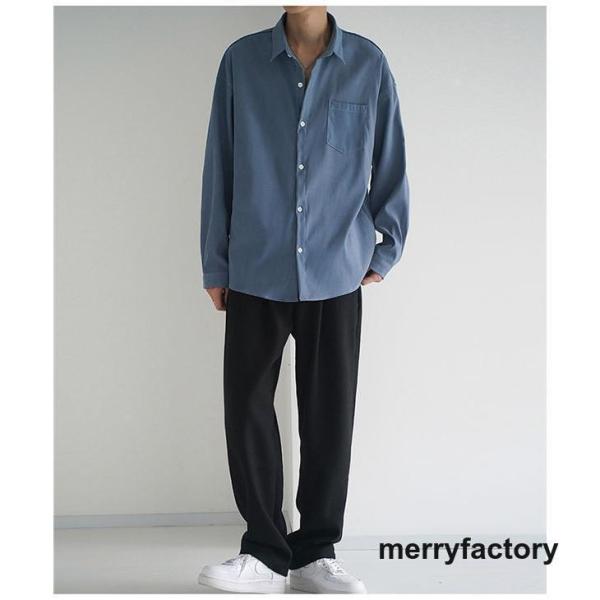 シャツ メンズ 紳士シャツ 無地 黒シャツ 白シャツ シャツ クローバー