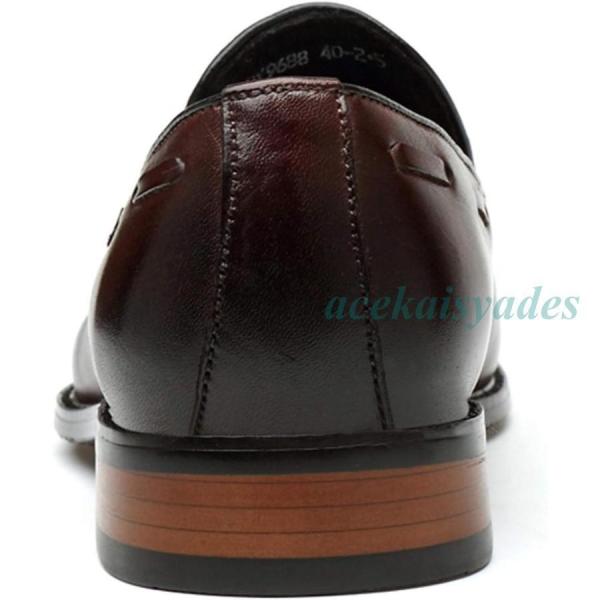 メンズ タッセルローファー ビジネスシューズ メンズ 本革 手作り 紳士