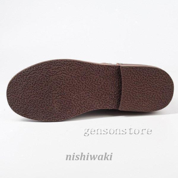 ヴィンテージ 編み上げ ショートブーツ メンズブーツ 本革 革靴 レース