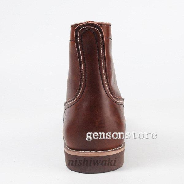 ヴィンテージ 編み上げ ショートブーツ メンズブーツ 本革 革靴 レース