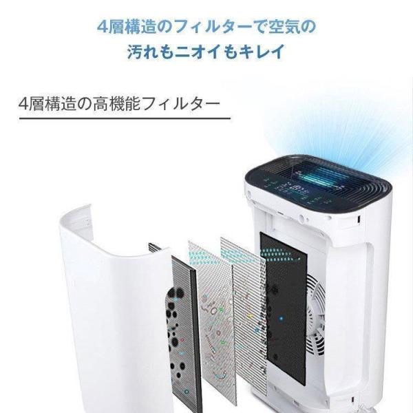 2021新型 空気清浄機 UV-Cライト 殺菌 除菌 脱臭 ホルムアルデヒド除去 クローバー株式会社 PM2.5対応 静音部屋 トイレ タバコ 煙 悪臭 除菌 2021新型 空気清浄機 UV-Cライト 殺菌 除菌 脱臭 ホルムアルデヒド除去