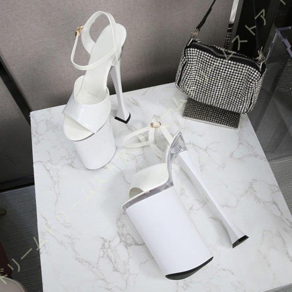 厚底サンダル サンダル 超ハイヒール ヒールサンダル ピンヒール