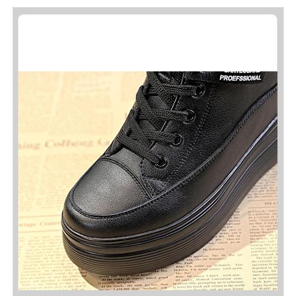 レディース スニーカー 軽量 通気性 ウォーキングシューズ 本革