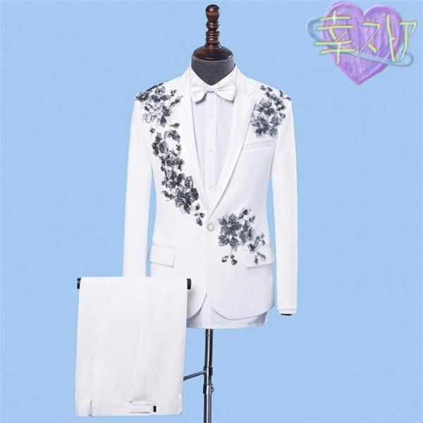 大人用 公爵 宮廷服ジャケット 司会者 メンズ スーツセット 舞台