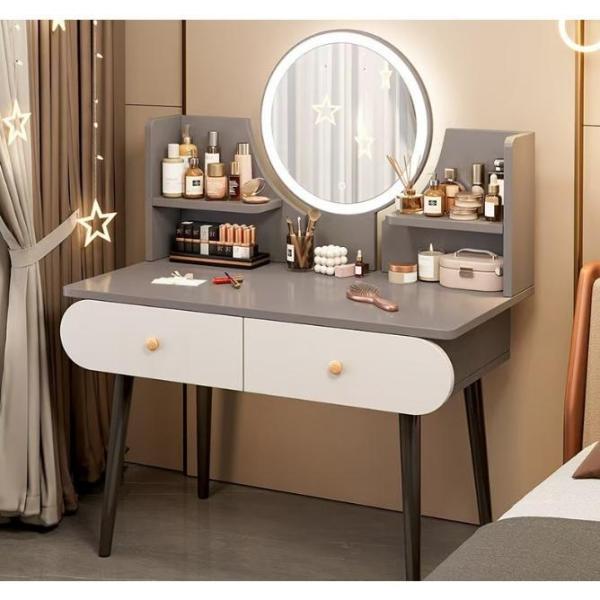 2025 最新型 ドレッサー おしゃれ テーブル 安い 鏡台 クローバー株式