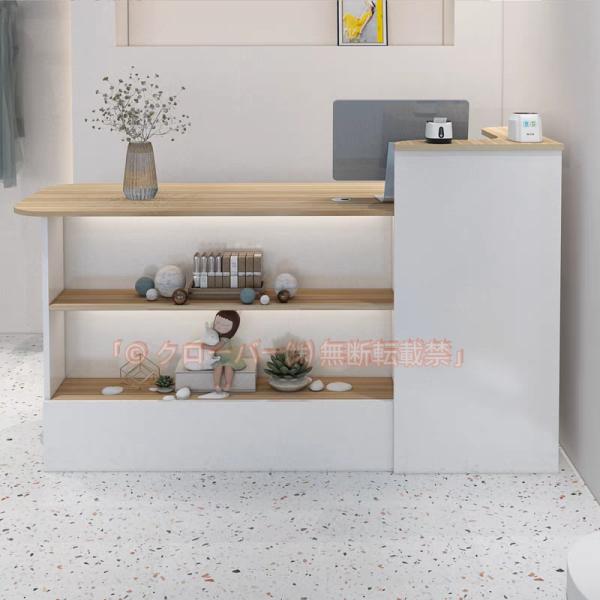 受付カウンター レジ係カウンターレジカウンター おしゃれ レジカウンター 受付 カウンターテーブル レジ係カウンターモダンミニマリストフロントデスクレセプシ