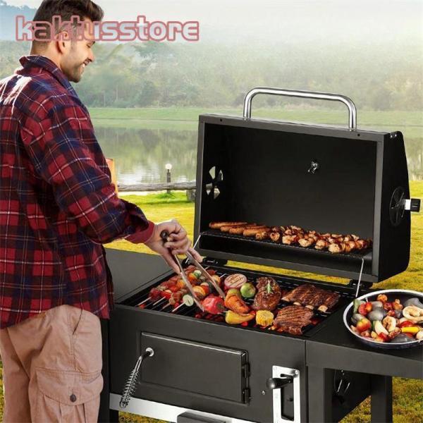 パティオガーデンバーベキューガス屋外調理用 ダブルバーナー