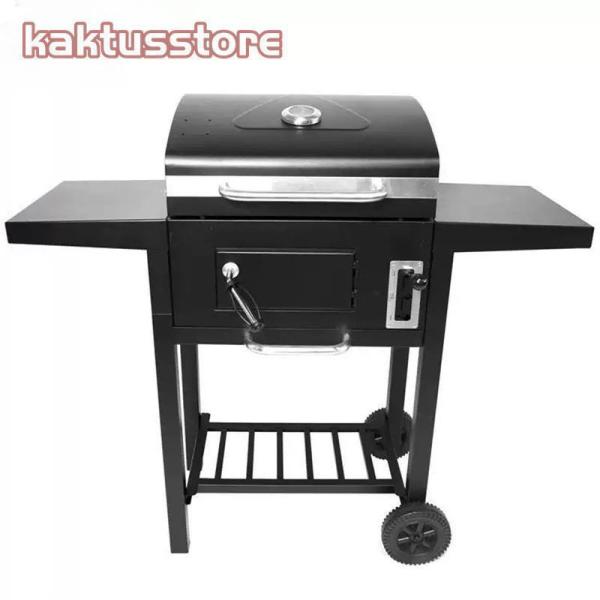 パティオガーデンバーベキューガス屋外調理用 ダブルバーナーバーベキュープロパンガスグリル、サイドファーネス付き、 クローバー株式会社 パティオガーデンバーベキューガス屋外調理用 ダブルバーナー