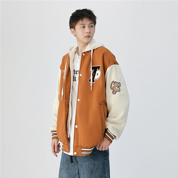 スタジャン メンズ ジャケット スタジアム ワッペン パッチワーク