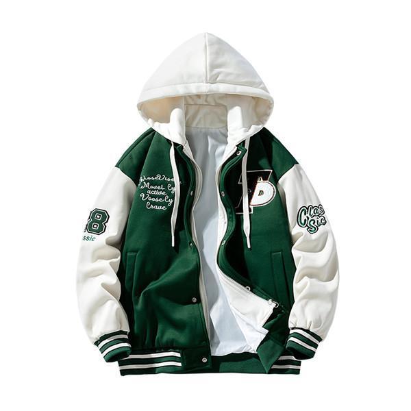 スタジャン メンズ ジャケット スタジアム ワッペン パッチワーク