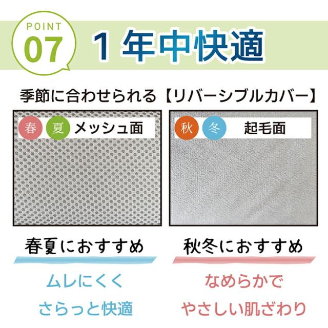 マットレス シングル 硬め 洗える FLEXY 高反発 マットレス S ポリエチレン 体圧分散 空気 エアー air 通気性 清潔 敷布団 日本製 ファイバー 三次元構造 寝返りサポート リバーシブル_11