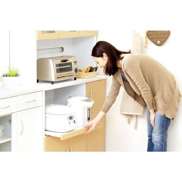 食器棚 収納 おしゃれ 北欧 90 レンジ台 一人暮らし 幅90cm キッチンボード コンセント付 スリム キッチン収納
