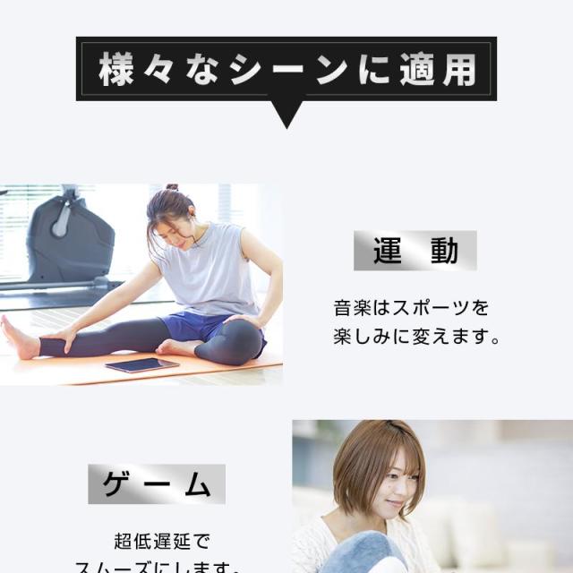 骨伝導イヤホン 液晶ディスプレイ搭載 Bluetooth 5.4 耳を塞がない ワイヤレス タッチスクリーン ENCノイズリダクション 小型軽量_15
