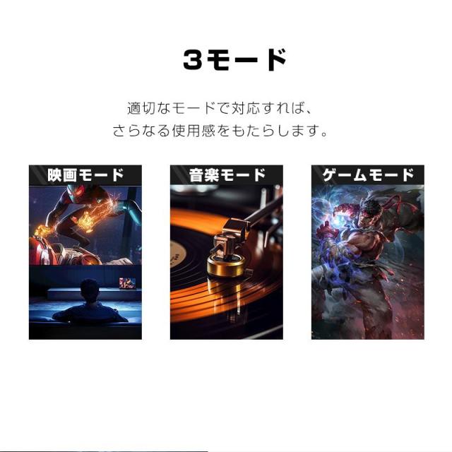 骨伝導イヤホン 液晶ディスプレイ搭載 Bluetooth 5.4 耳を塞がない ワイヤレス タッチスクリーン ENCノイズリダクション 小型軽量_6