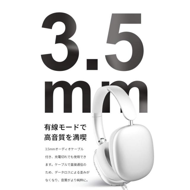 ワイヤレスヘッドホン 2025最新 ANCノイズキャンセリング ヘッドセット