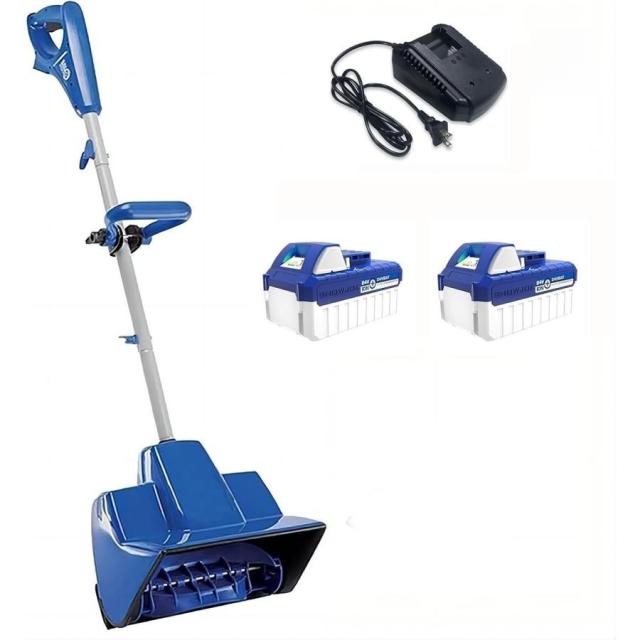 最新型 電動除雪機 充電式 20V/4.0Ah コードレス 電動スノースロー 除雪幅32cm 除雪高23cm ハイパワー スノーショベル スノーブレイク 家庭用 雪かき_9