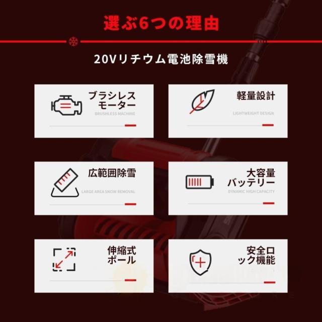 【2025最新型】 電動除雪機 除雪機 充電式 コードレス除雪機 雪かき 家庭用 電動 除雪幅30cm 除雪器具 電動除雪スコップ ショベル 雪かき機 除雪用品 軽量 便_2