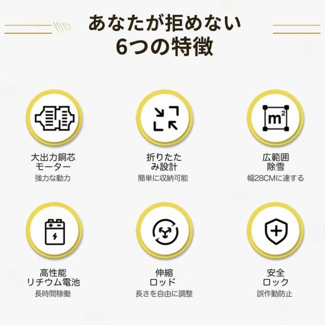 電動除雪機 スコップ 除雪機 充電式 コードレス除雪機 雪かき 電動 家庭用 除雪幅28cm 3.0AH 21V 便利 雪かき用 スコップ 雪飛ばし 投雪 庭 駐車場_3