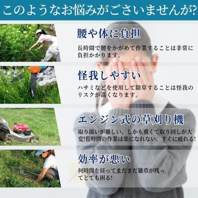 爆買い 草刈り機 自走式草刈り機 芝刈機 充電式 コードレス 軽量 芝刈り機 刈幅210mm ブラシレスモータ搭載 最強 折りたたみ可能 高耐久 家庭用 業務用_1