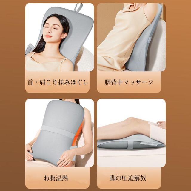 ＼一日の疲れを芯からほぐす／ マッサージ器 多機能マッサージ機 寝ながら ネックマッサージャー 温熱 車兼用_14
