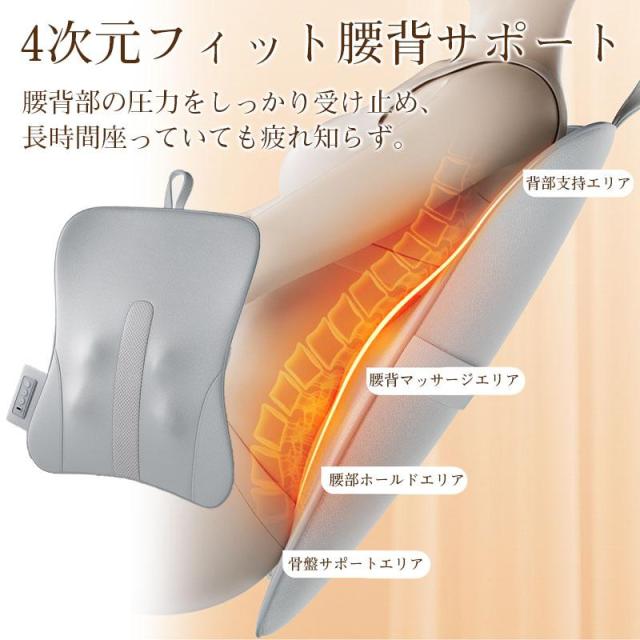 ＼一日の疲れを芯からほぐす／ マッサージ器 多機能マッサージ機 寝ながら ネックマッサージャー 温熱 車兼用_8