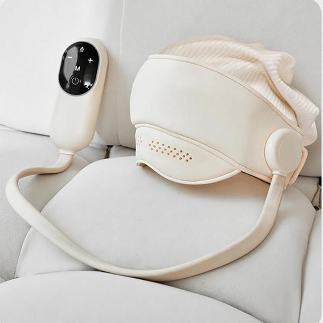 ヘッドスパ ヘッドリラクゼーション ホットアイマスク マッサージ器 充電式 頭ケア 頭皮マッサージ 目元 温熱 加圧 睡眠 プレゼント ギフト 爆買_9